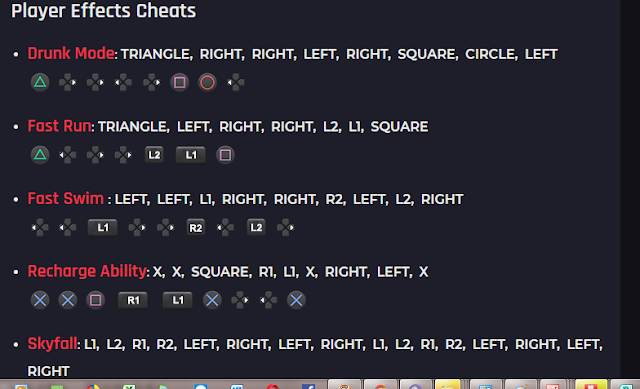 GTA Cheat codes